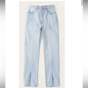 Abercrombie Ultra High Rise 90’s Straight Jean